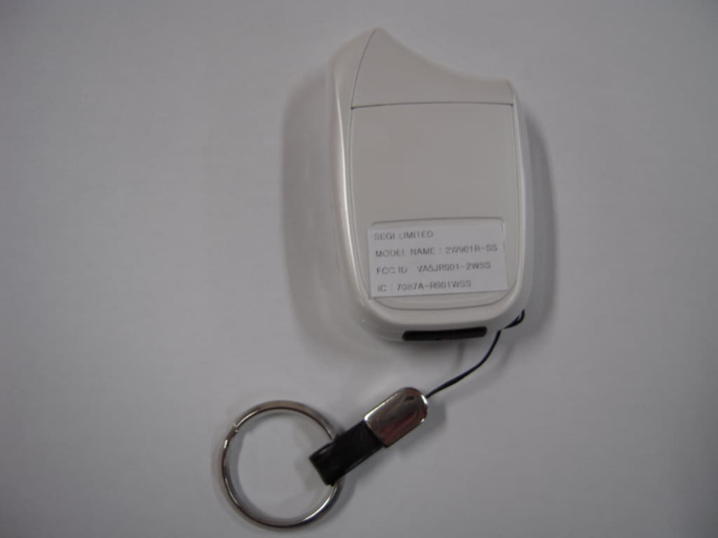 CAR Alarm transceiver - FCC ID VA5JR901-2WSS - SEGI LIMITED (5)