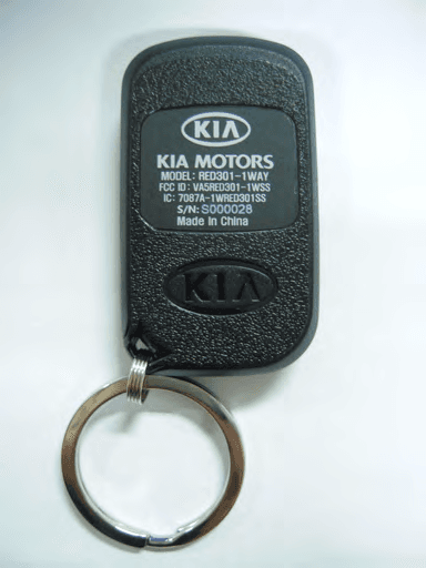 Keyless Entry System - FCC ID VA5RED301-1WSS - SEGI LIMITED (3)