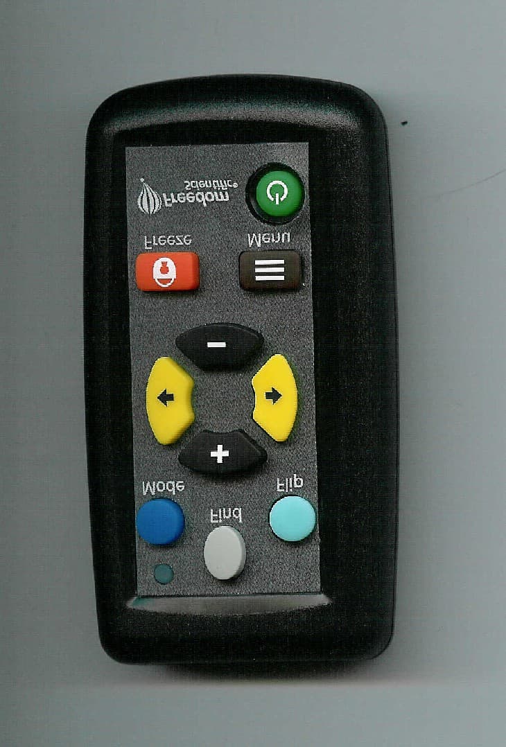 REMOTE CONTROL TRANSMITTER - FCC ID VC2450OX - Freedom Scientific BLV Group