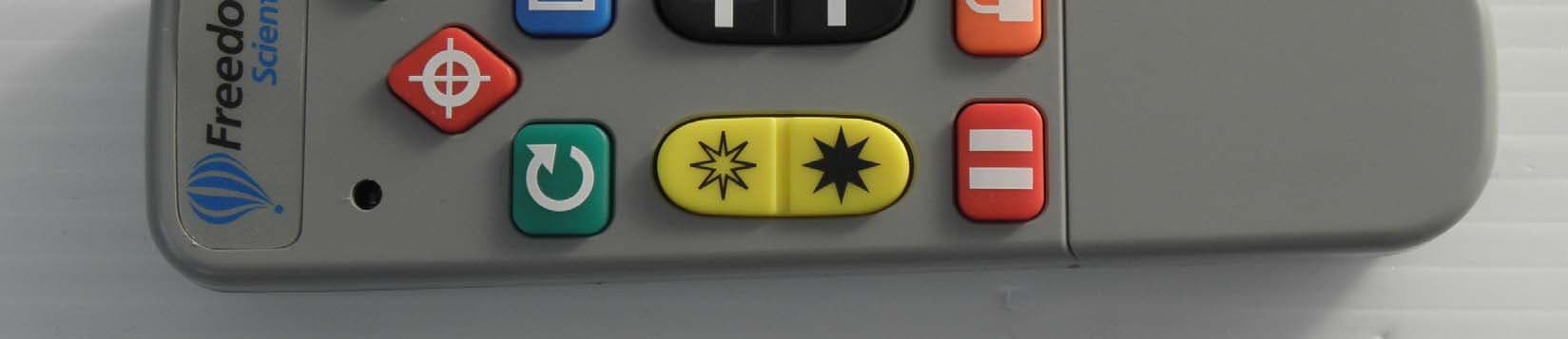Onyx RF Remote Control - FCC ID VC2676OX - Freedom Scientific BLV Group (1)