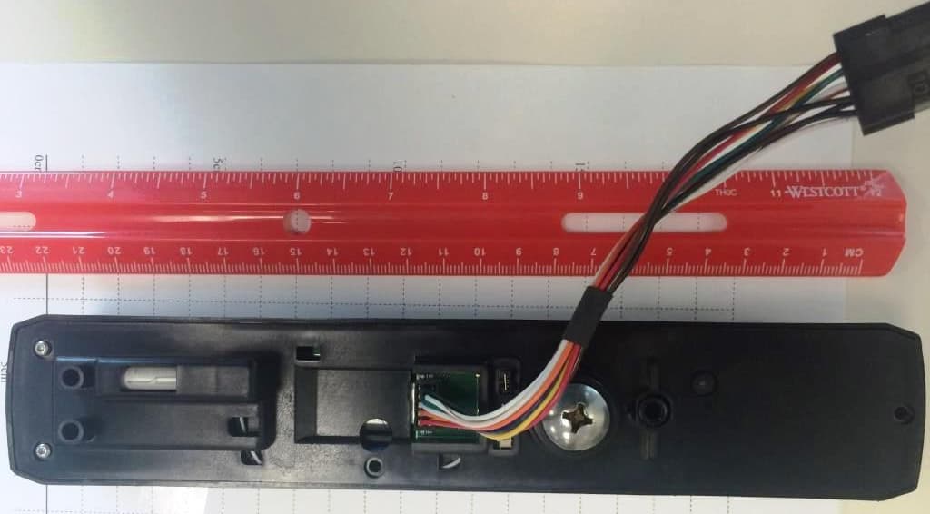 RFID Server Cabinet Lock - FCC ID VC3-KS200 - Hanchett Entry Systems, Inc.