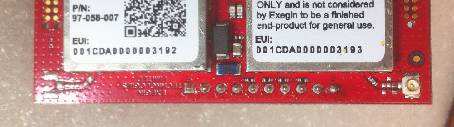 ZIGBEE INTERFACE MODULE - FCC ID VD458Q3 - Exegin Technologies Limited (2)