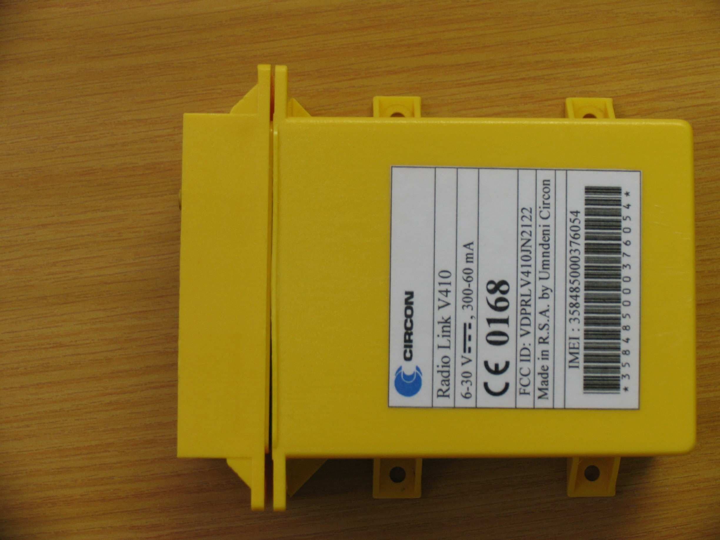 Radio Link V410 - FCC ID VDPRLV410JN2122 - Barloworld Power a Division of Barloworld SA (PTY) LTD. (2)