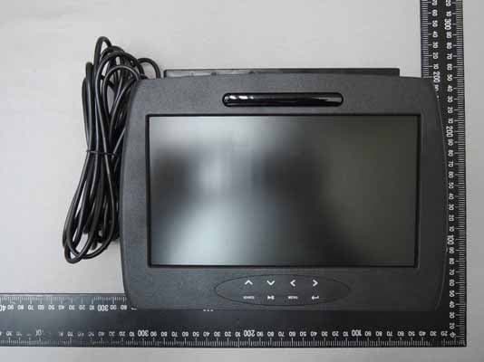 Headrest monitor with DVD-player - FCC ID VEIMD9 - CENEC CORP. (5)