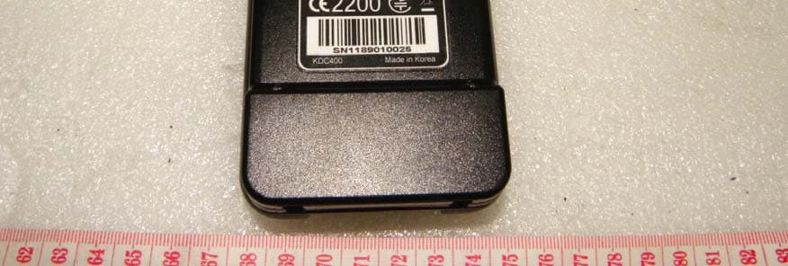 Barcode Scanner(Bluetooth) - FCC ID VH9KDC400 - AISOLUTION CO., LTD.