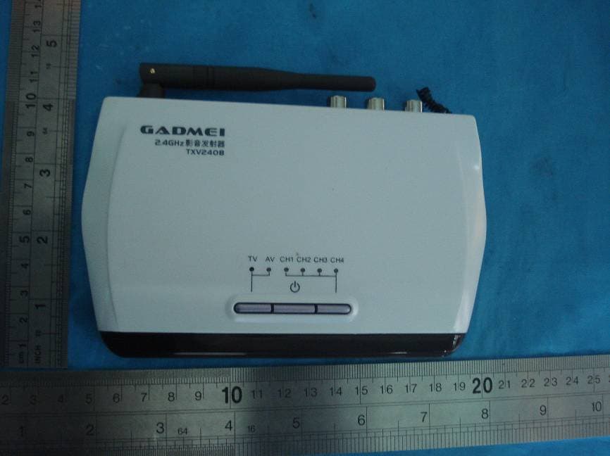 WIRELESS A/V TRANSMITTER - FCC ID VHH-TXV2408 - QINGYUAN GADMEI ELECTRONICS TECHNOLOGY Co., Ltd. (2)
