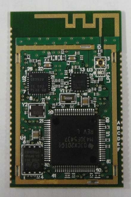 802.15.4 ZigBee RF Module - FCC ID VIYCFU0321 - Hosiden Corporation