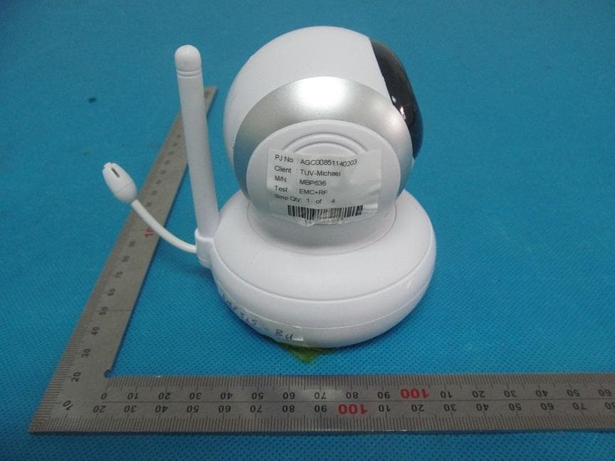 Video Baby Monitor (Baby Unit) - FCC ID VLJ-MBP36SBU - Binatone Electronics International Ltd. (4)