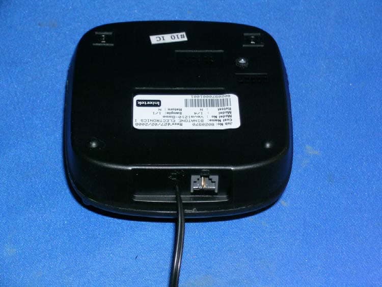 1.9GHZ CORDLESS PHONE - FCC ID VLJVEVA1210 - Binatone Electronics International Ltd.