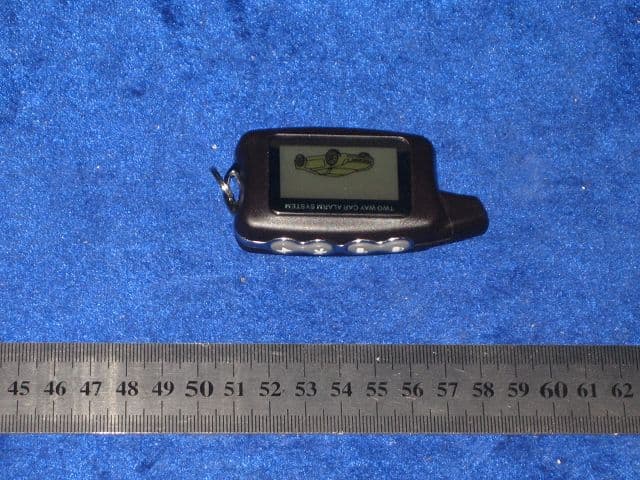 Two way car alarm system - remote unit - FCC ID VMKG711 - Gobiz Electronics Limited (2)