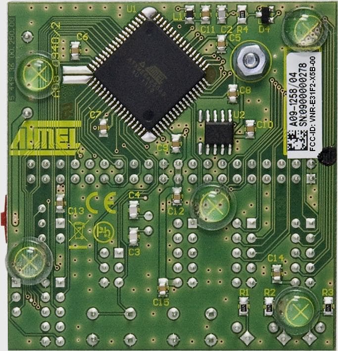 2.4GHz IEEE802.15.4 compliant antenna diversity radio transceiver - FCC ID VNR-E31F2-X5B-00 - Atmel Germany GmbH (4)