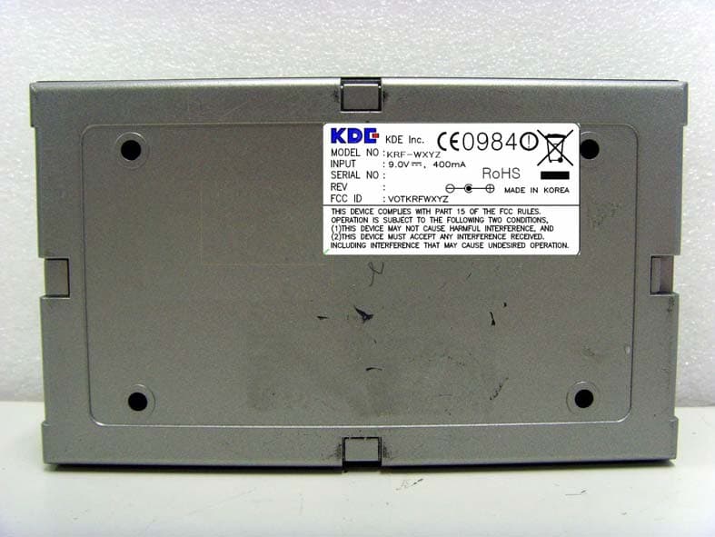 RF Card Reader - FCC ID VOTKRFWXYZ - KDE.Inc (2)