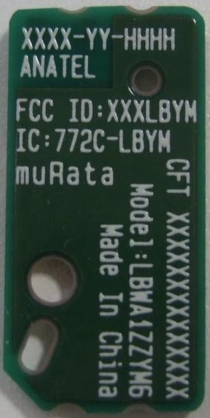 Communication Module - FCC ID VPYLBYM - Murata Manufacturing Co., Ltd.