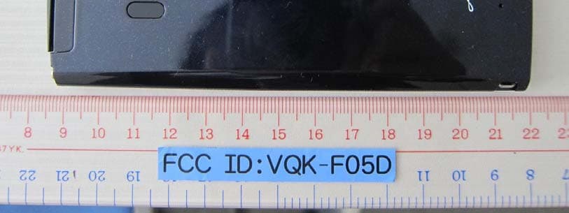 Mobile phone - FCC ID VQK-F05D - Fujitsu Limited