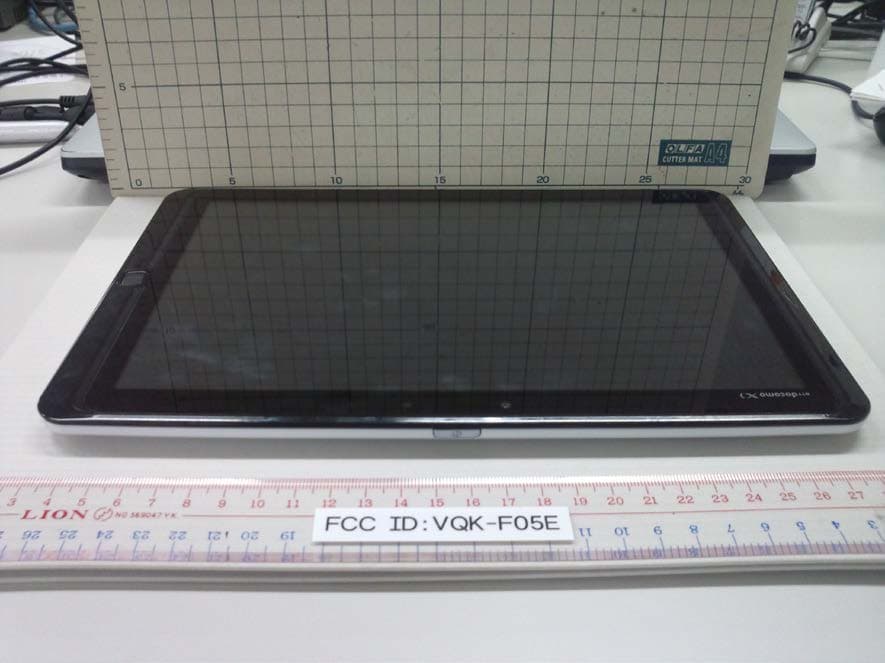 Tablet PC - FCC ID VQK-F05E - Fujitsu Limited