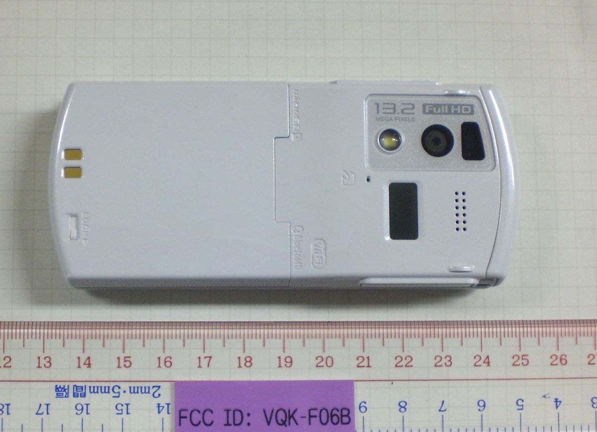 Mobile Phone - FCC ID VQK-F06B - Fujitsu Limited