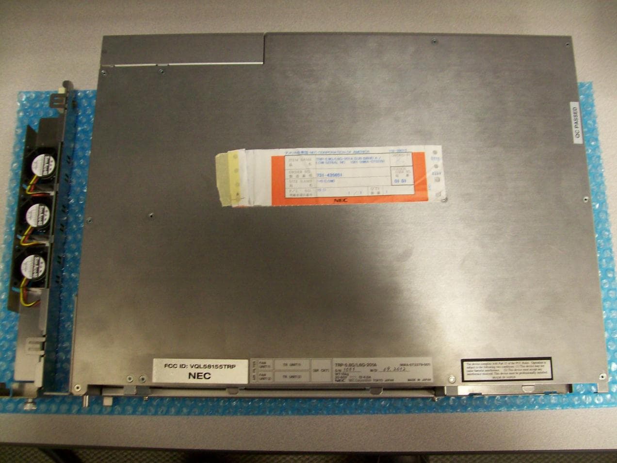 NEC iPasolink Digital Microwave Radio - FCC ID VQL58155TRP - NEC Corporation of America (4)
