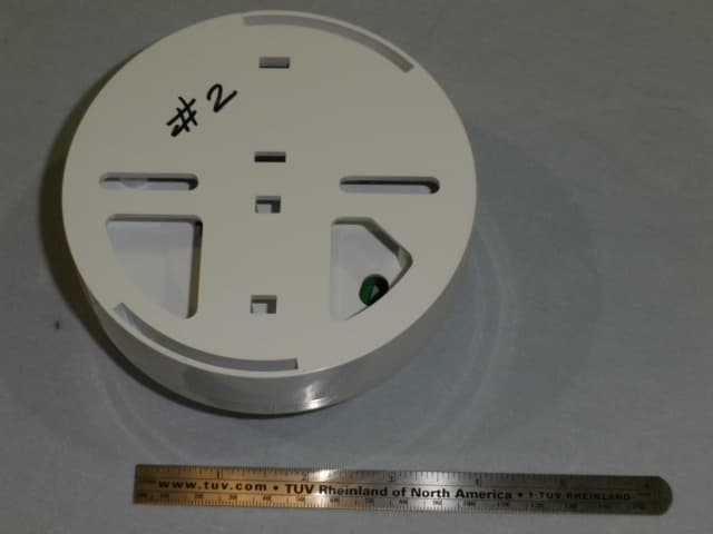 Wireless ceiling mounted occupancy sensor - FCC ID VR8-SSIINTR003 - Sensor Switch, Inc.
