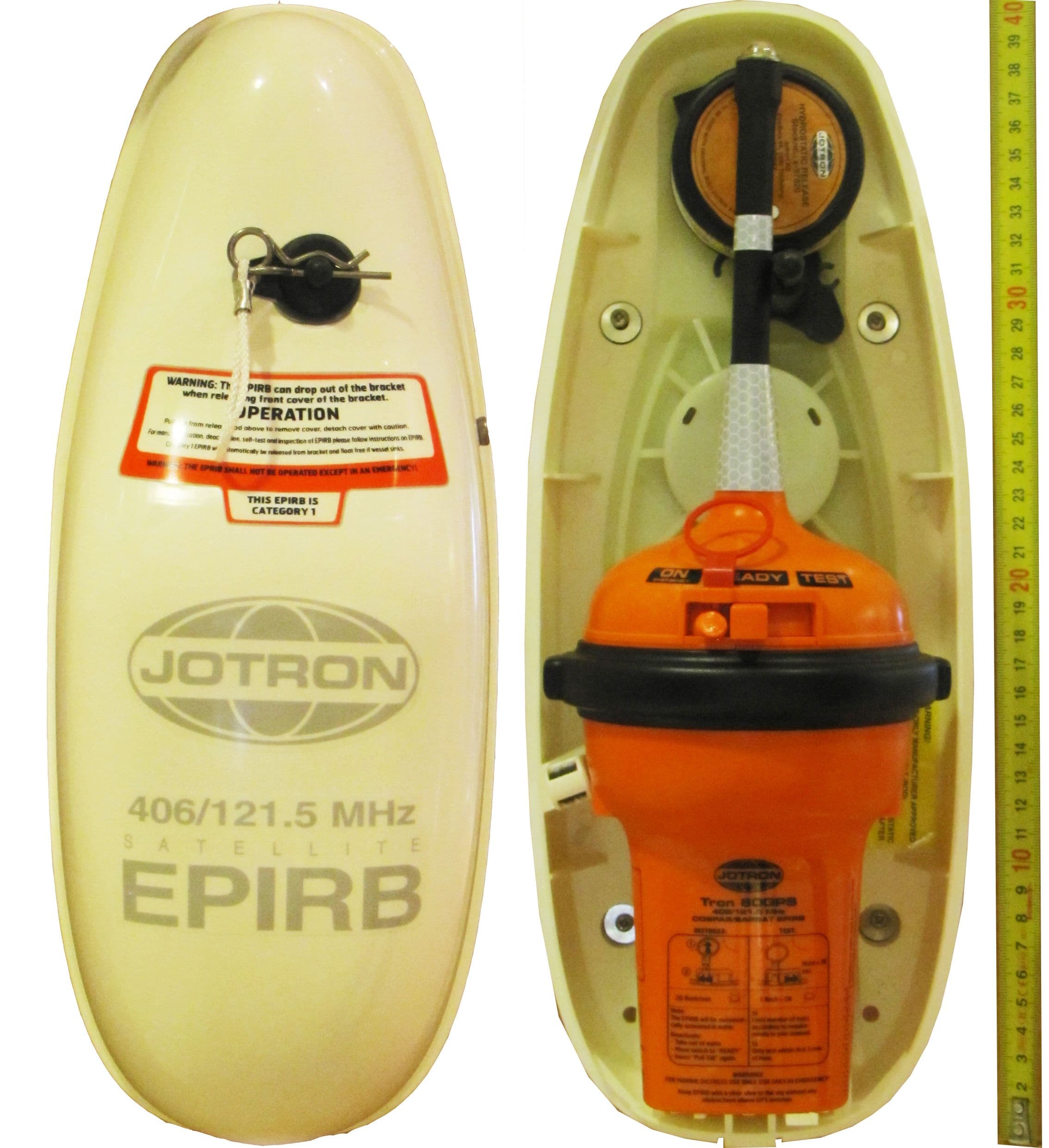 406 MHz EPIRB - FCC ID VRVTRON60S - Jotron AS