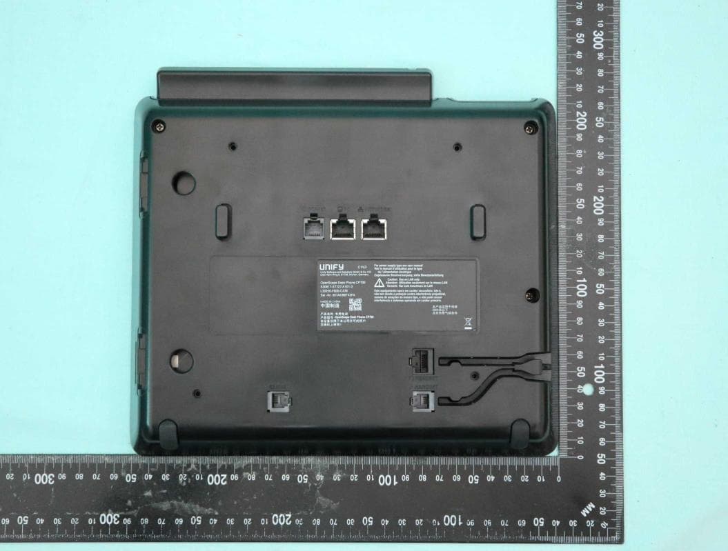 IP Desktop Phone - FCC ID VUI-DPCP700 - PEGATRON CORPORATION (5)