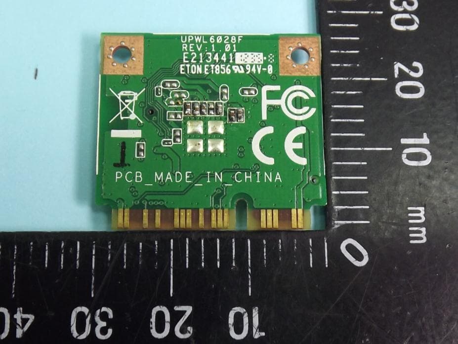 Wireless Module - FCC ID VUIUPWL6028F - PEGATRON CORPORATION