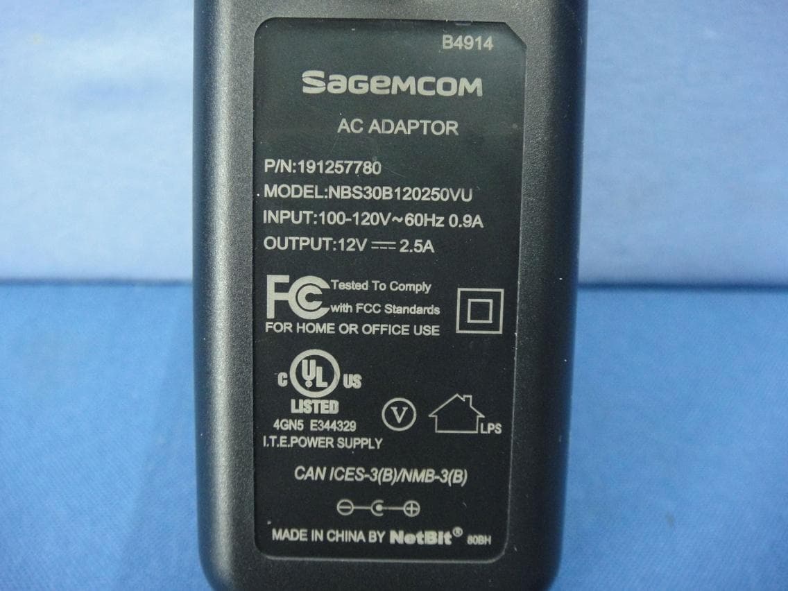 Cable Gateway - FCC ID VW3FAST3486 - SAGEMCOM BROADBAND SAS (4)