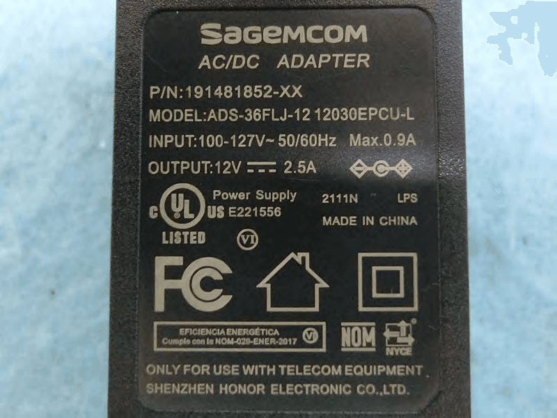 Wireless Home Router - FCC ID VW3FAST399 - SAGEMCOM BROADBAND SAS (3)