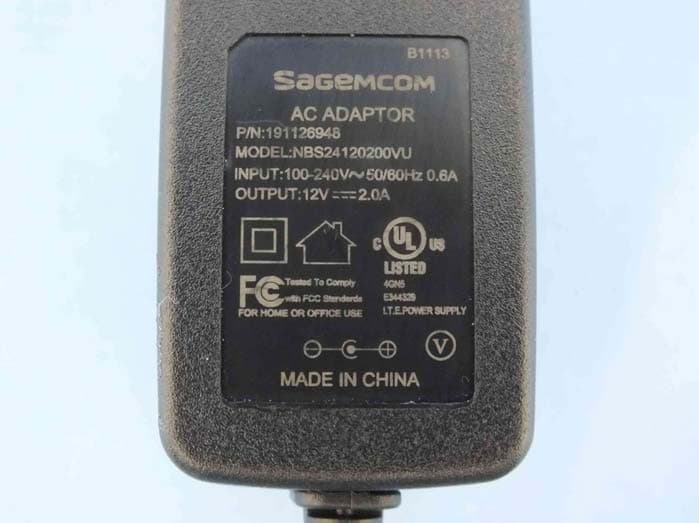 WIRELESS XDSL ROUTER - FCC ID VW3FAST4350 - SAGEMCOM BROADBAND SAS (5)