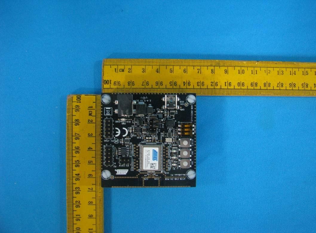 ATZB-EVB-24-PCB, MeshBean 2.4GHz PCB Evaluation Board with Antenna - FCC ID VW4A090971 - Microchip Technology Inc. (2)