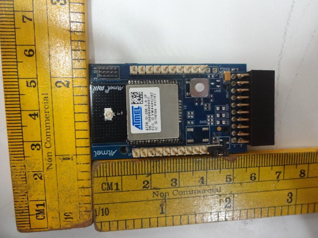 ATZB-S1-256-3-0-UF 2.4GHz ZigBit with ATmega256RFR2 and UFL connector - FCC ID VW4A092107 - Microchip Technology Inc. (2)