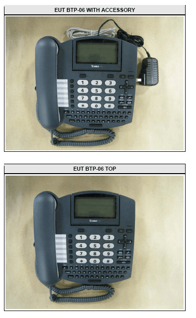 Bluetooth Desktop Phone - FCC ID VXPBTP-06 - JABLOCOM S.R.O.