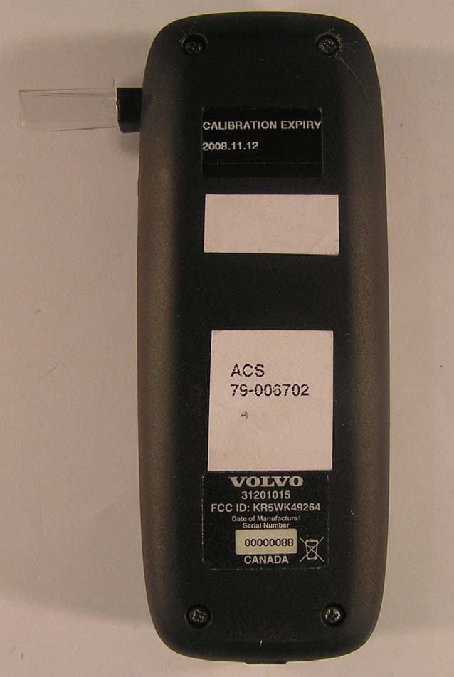 Transmitter - FCC ID VYU79006702 - ACS Alcohol Countermeasure Systems Corp.
