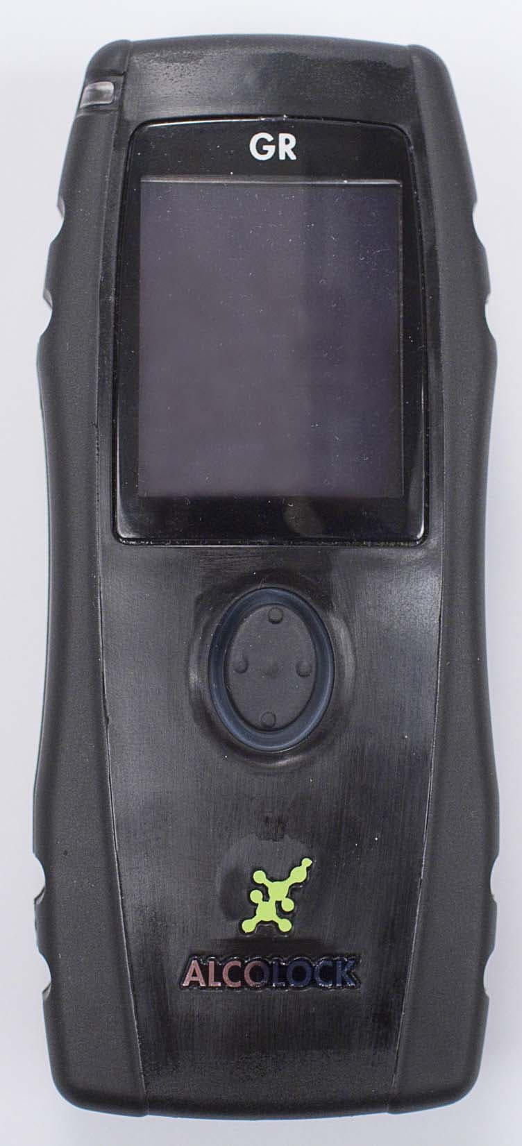 GR Alcolock Handset - FCC ID VYUALG2H - ACS Alcohol Countermeasure Systems Corp.