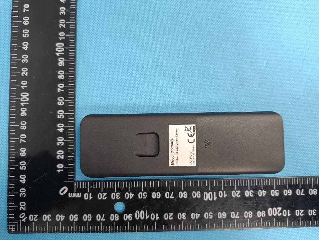 15-channel Emitter - FCC ID VYYDD76027662 - NINGBO DOOYA MECHANIC & ELECTRONIC TECHNOLOGY CO., LTD. (4)
