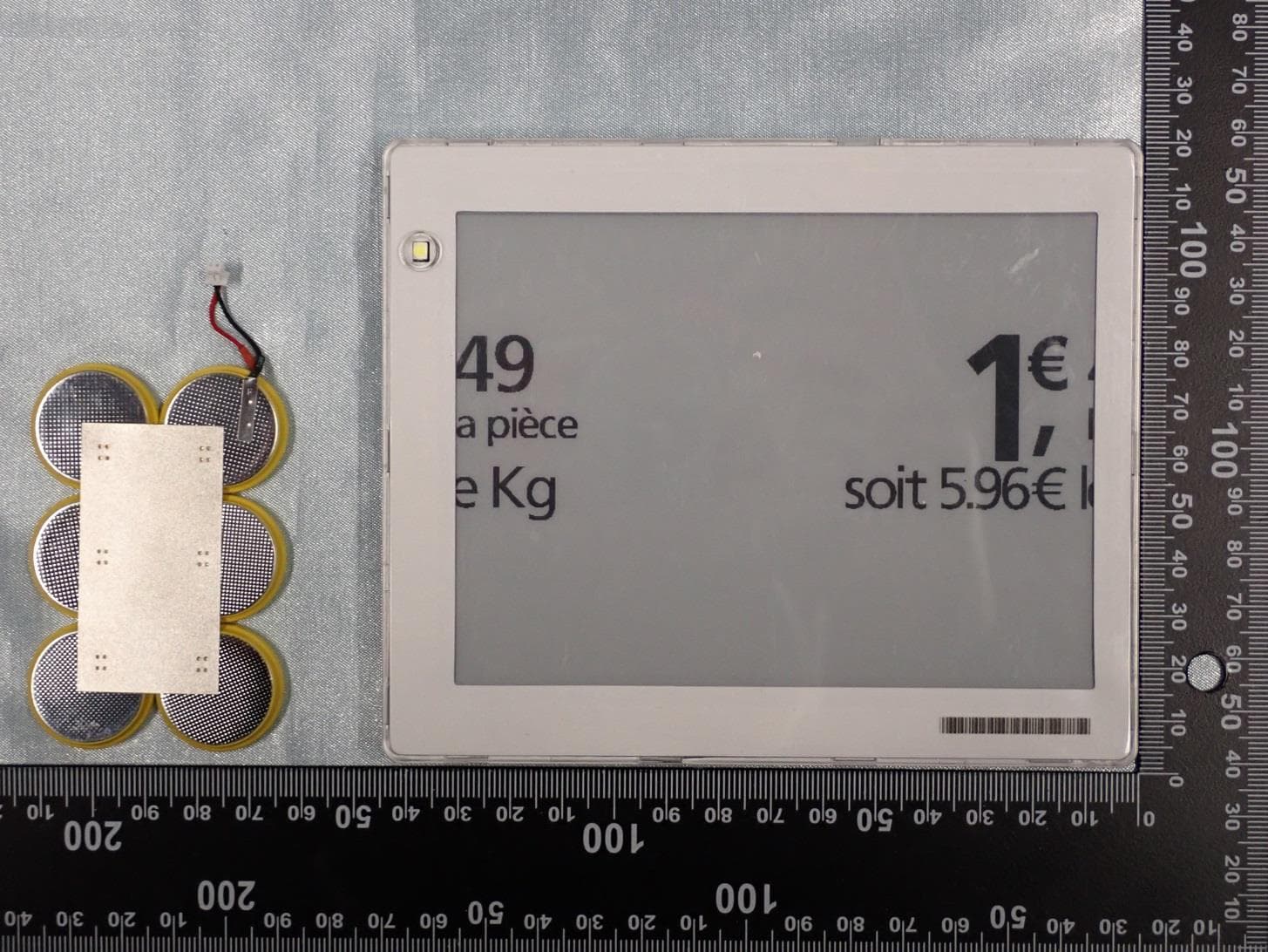 Electronic Shelf Label E-paper 5.8 Display - FCC ID W22-ETAG58 - Store Intelligence Inc. (3)