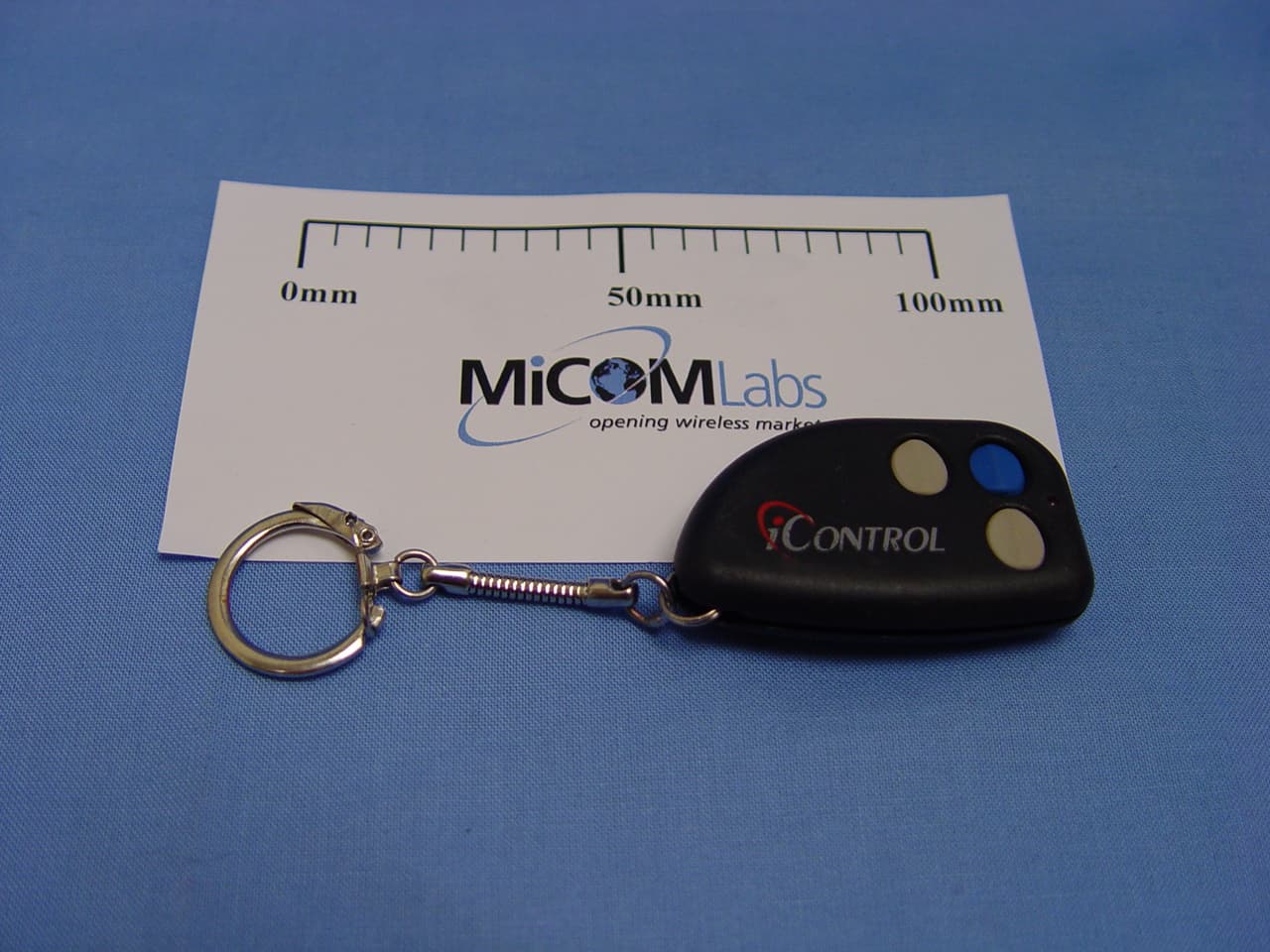 Wireless keychain device for lock operation - FCC ID W2E-MIKEYV13 - iControl Incorporated (2)