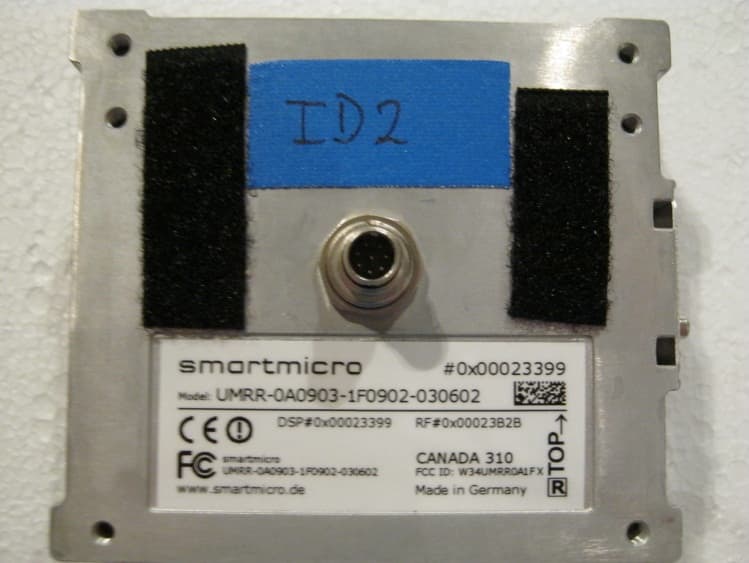 Universal Medium Range Radar - FCC ID W34UMRR0A1FX - sms smart microwave sensors GmbH (3)