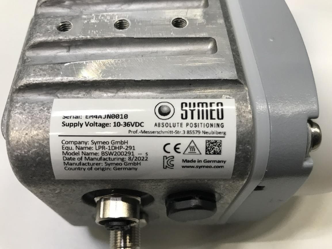 61 GHz FMCW Radar - FCC ID W5IBSW200291V1 - Symeo GmbH