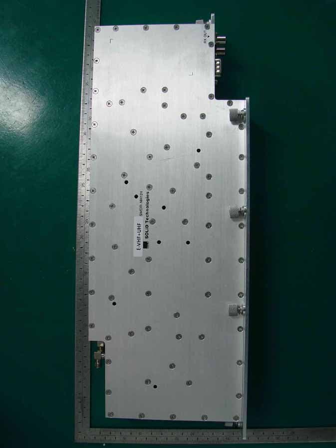 RDU MODULE (E-VHF/UHF) - FCC ID W6UEVHFUHF - SOLiD, Inc.