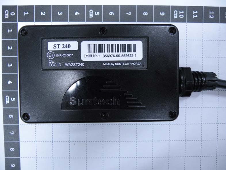 Quad band GSM GPRS Vehicle Tracker - FCC ID WA2ST240 - Suntech International Ltd.