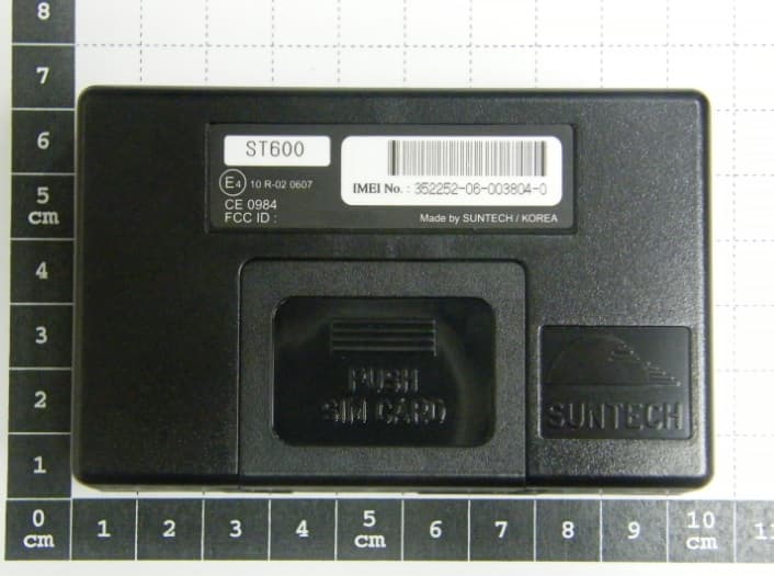 Dual band WCDMA Vehicle Tracker - FCC ID WA2ST600 - Suntech International Ltd.