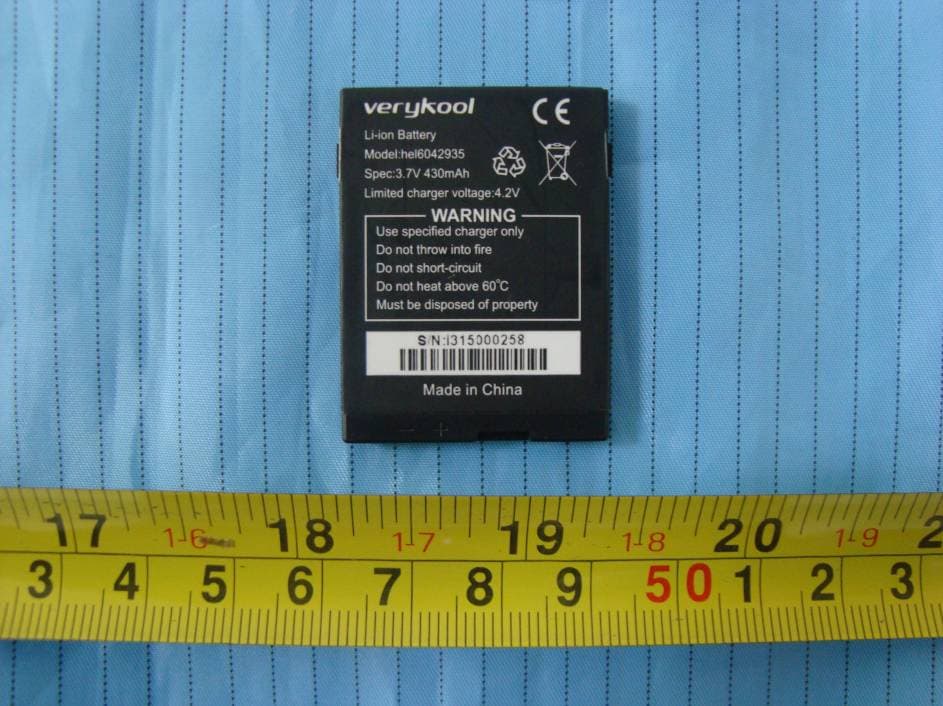 GSM & GPRS Dual Standby Mobile Phone - FCC ID WA6I315 - VeryKool USA Inc