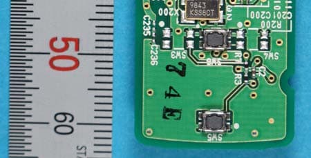 Keyless System Hand Unit - FCC ID WAZSKE13D01 - Mitsubishi Electric Corporation Himeji works (5)