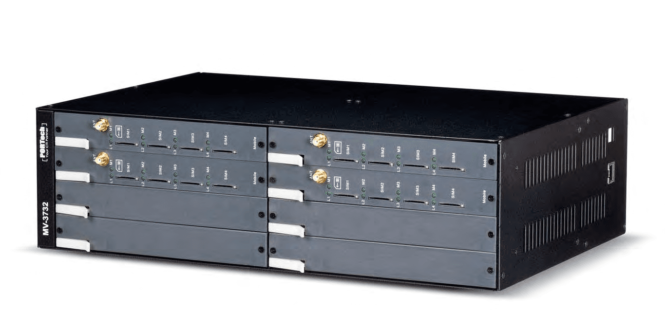 16/32 Ports VoIP GSM Gateway - FCC ID WDBMV3716MV3732 - PORTech Communications Inc. (3)