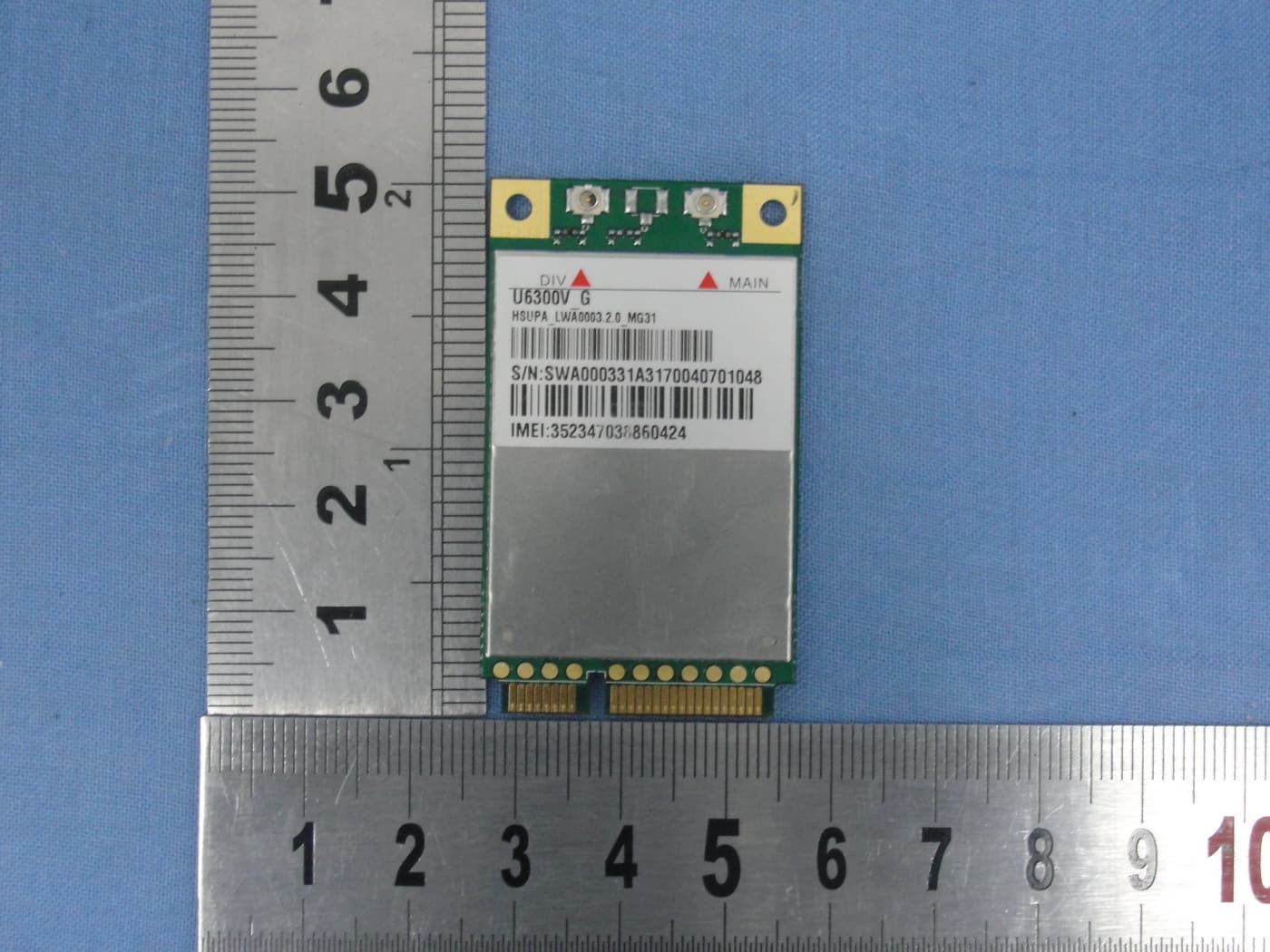 GSM/WCDMA HSPA Module - FCC ID WH7U6300 - Shanghai Longcheer Technology Co., Ltd. (2)