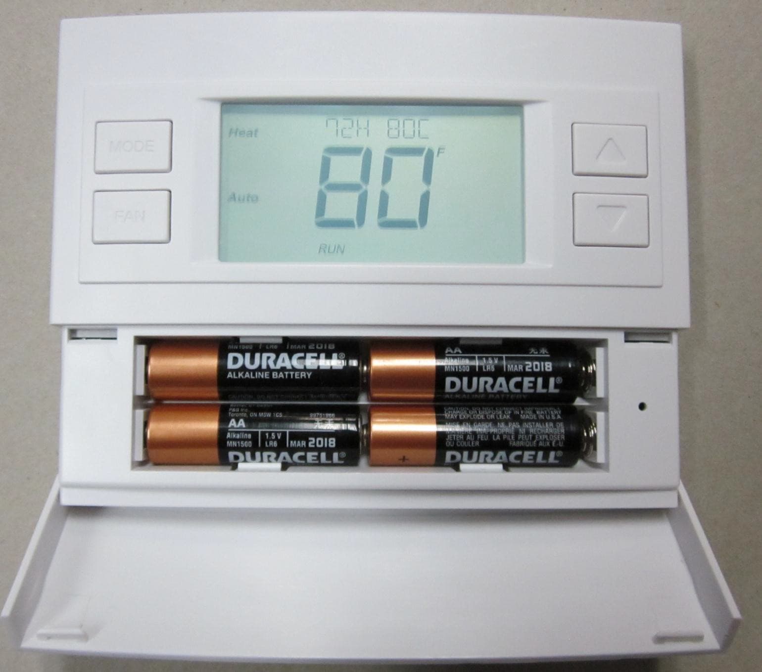 Wireless Thermostat - FCC ID WIBTZW011 - Residential Control Systems