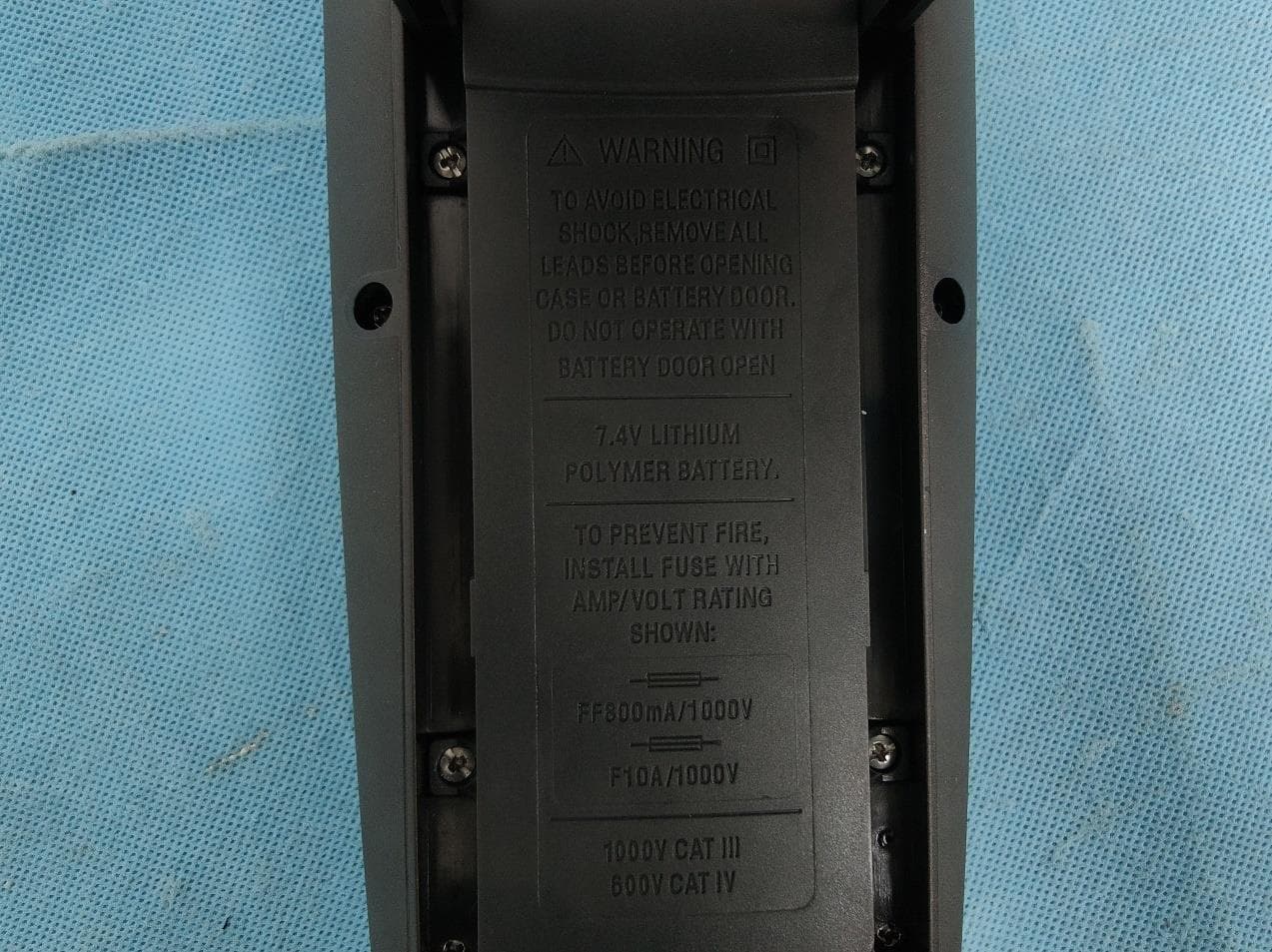 Digital Multimeter - FCC ID WIGDT9989 - SHENZHEN EVERBEST MACHINERY INDUSTRY CO.,LTD. (5)