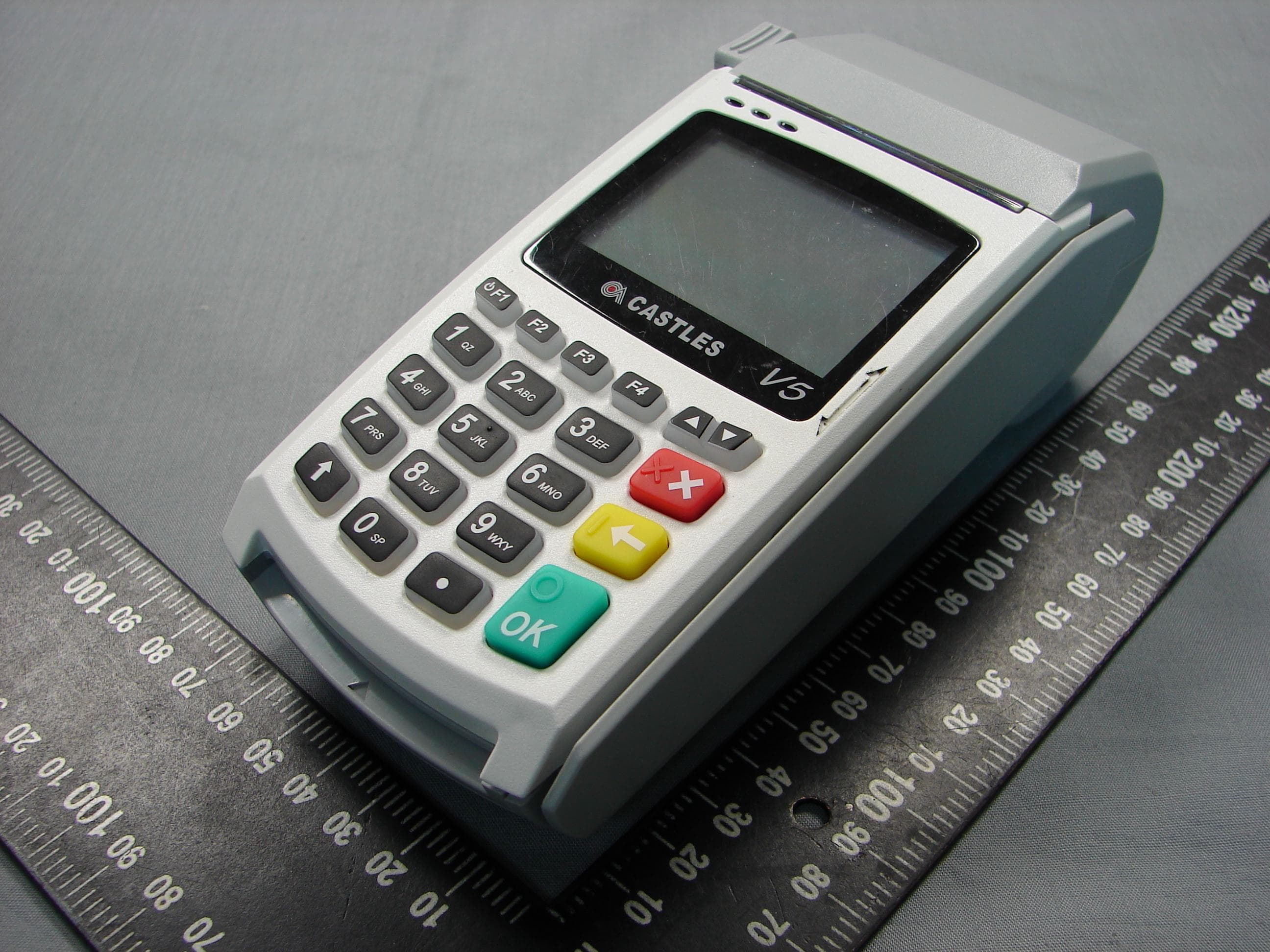 EFTPOS - FCC ID WIY-VEGA5000M - CASTLES TECHNOLOGY CO., LTD.