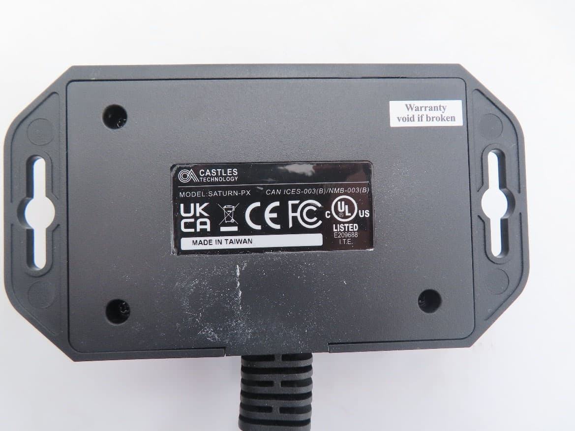 POS Terminal - FCC ID WIYS2L001 - CASTLES TECHNOLOGY CO., LTD.