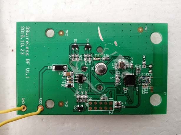 39Wireless Remote - FCC ID WKZ-RF358C - Keeson Technology Corporation Limited